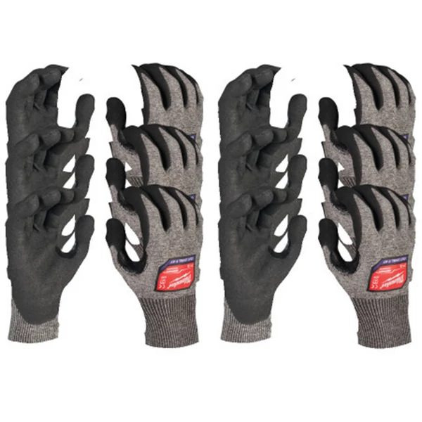 Milwaukee Vágásbiztos védőkesztyű - F védelmi szint - M/8 -12 pár - 4932492046