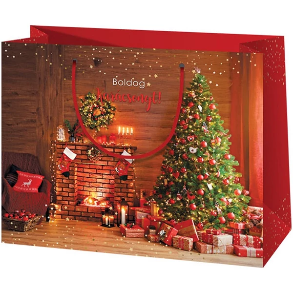 Cardex: Boldog Karácsonyt! ajándéktáska 26x13x33cm