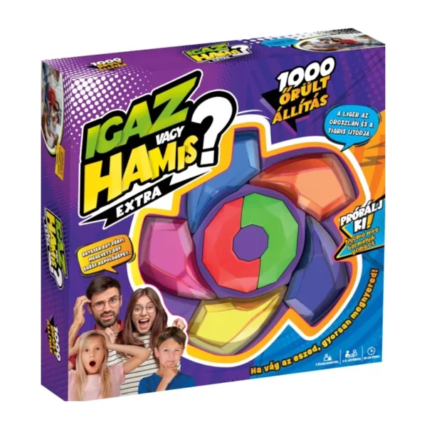 Igaz vagy hamis Extra interaktív társasjáték