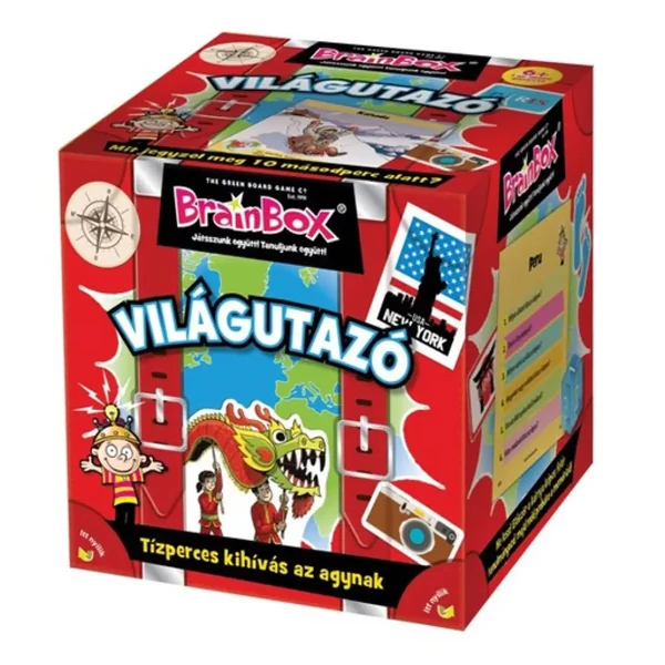 Brainbox: Világutazó társasjáték