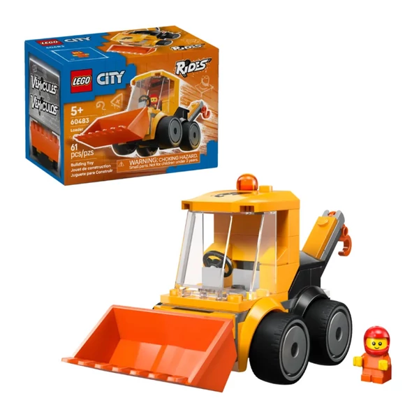 LEGO® City: Járgányok – Építőipari rakodó (60483)