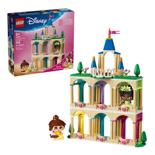 LEGO® Disney: Mini Belle és Tiana kastéllyal (43291)
