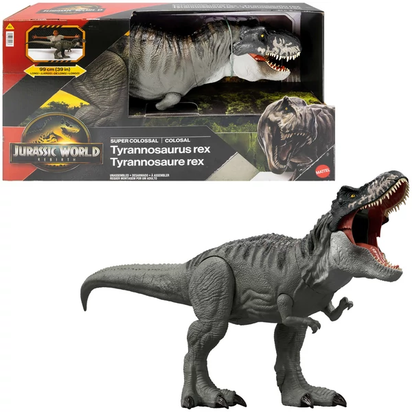 Jurassic World: A Legveszedelmesebb dinó - T-Rex - Mattel