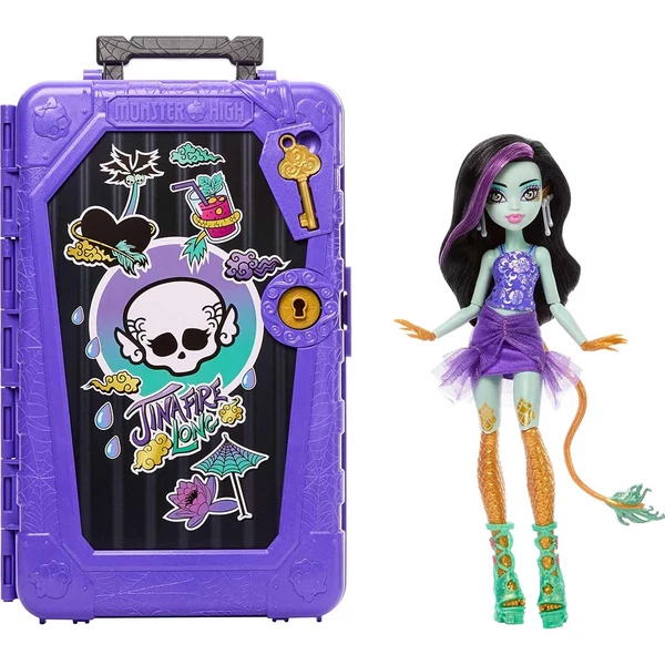 Monster High Szörnyen Jóbarátok titkai: Rémes utazás Jinafire Long baba - Mattel