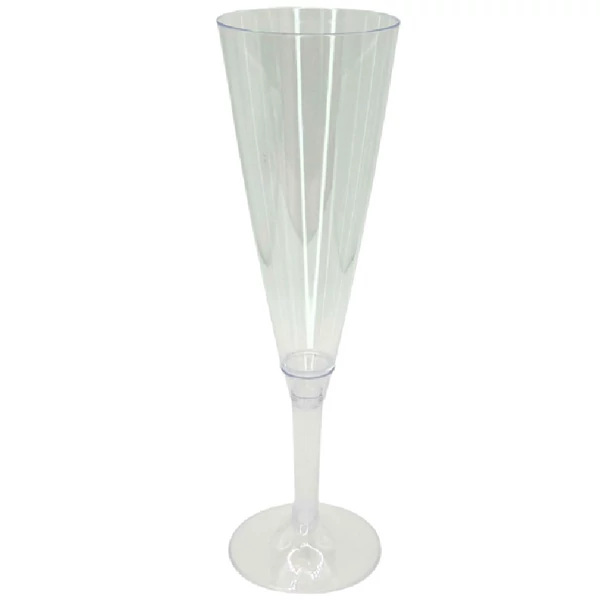 Eldobható műanyag pezsgős pohár 150ml 10db