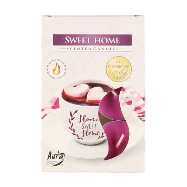 Sweet home teamécses 6db