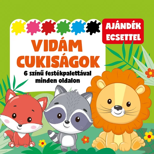 Vidám cukiságok - Kifestő