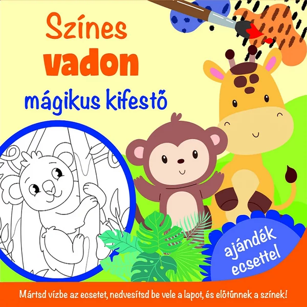 Színes vadon - mágikus kifestő