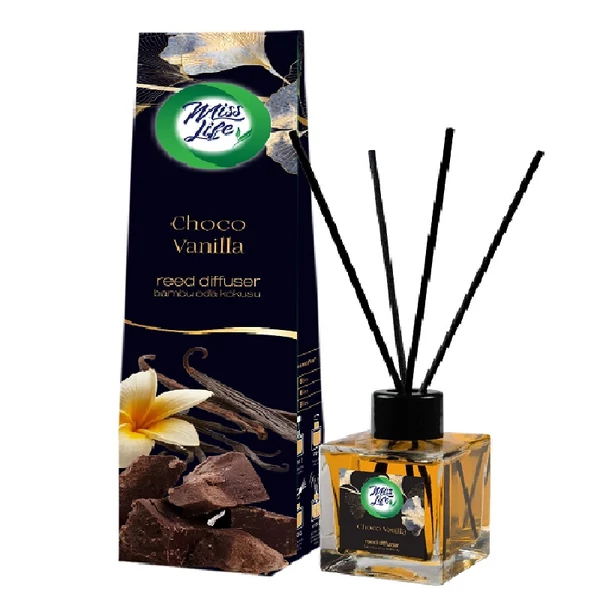 Miss Life pálcikás illatosító Csoki-Vanília illatú 100ml