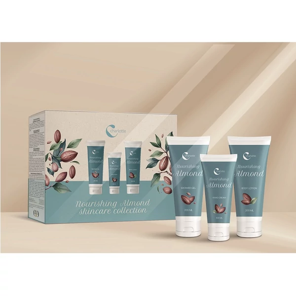 Charlotte Nourishing Almond ajándékcsomag (1X100ML + 2X200ML)