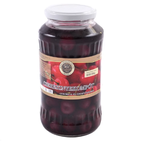 Bugac Cseresznyebefőtt egész 600g