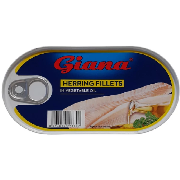 Giana heringfilé növényi olajban 170g