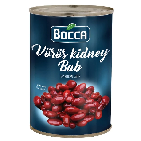 Bocca vörös kidney babkonzerv 400/240g - csak egyedi szállítással vagy személyes átvétellel