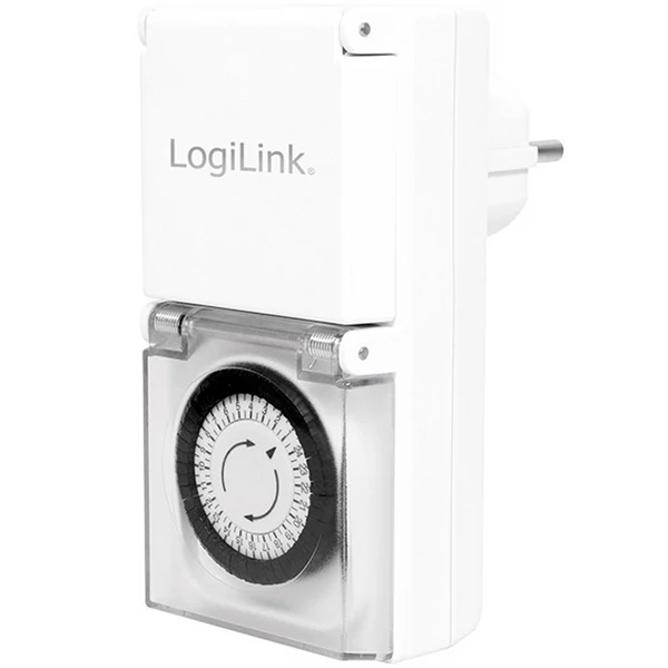 Logilink Mechanikus időkapcsoló, IP44, kültéri