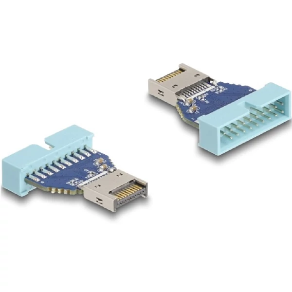 Delock USB 10 Gbps átalakító, tűfejes csatlakozó   USB E-típusú belső A kulcs csatlakozó