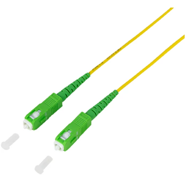 Logilink Fiber szimplex patch kábel, OS2, SM G.657.A2, SC/APC-SC/APC, 15 m