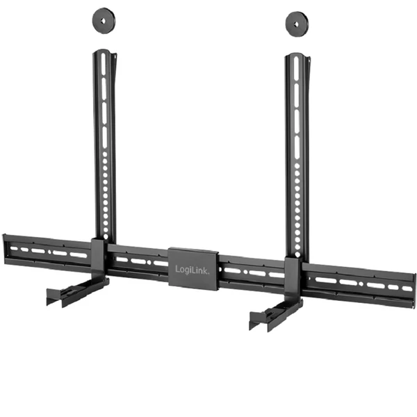 Logilink Univerzális soundbar tartó, 86 155 mm mélység, fekete