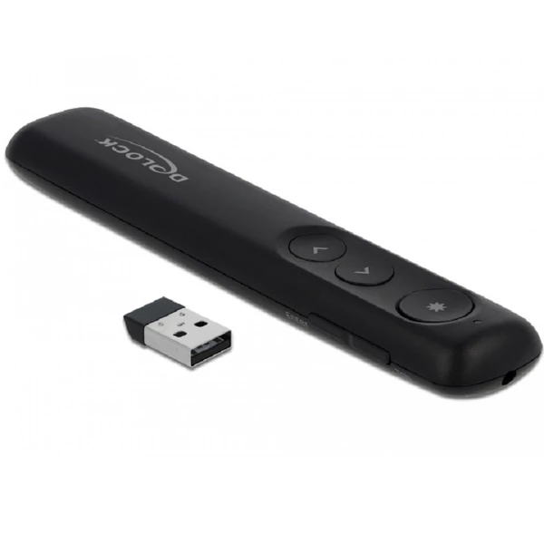 Delock USB-s Lézermutató fekete