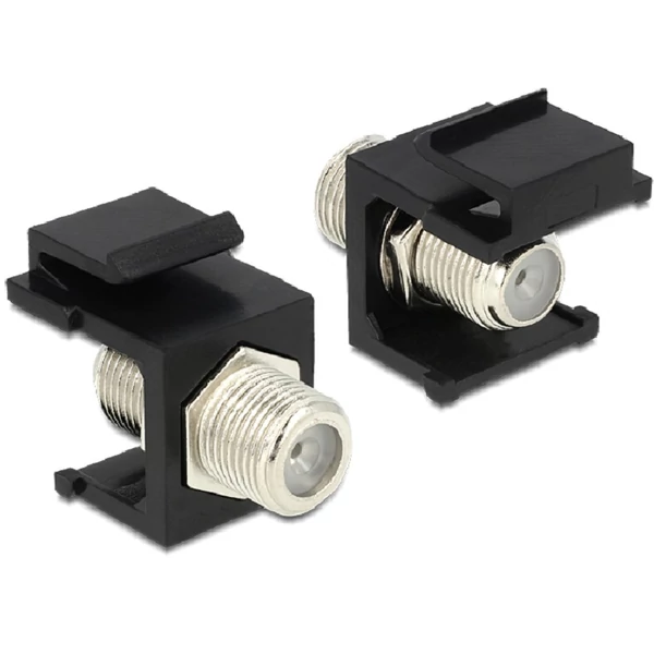 Delock Keystone modul F anya > F anya, fekete