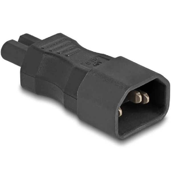Delock Tápadapter IEC 60320 - C14 - C7, apa / anya, 2,5 A, egyenes