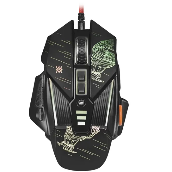 Defender Vezetékes gamer egér sTarx GM-390L 8 gomb, 7200 DPI
