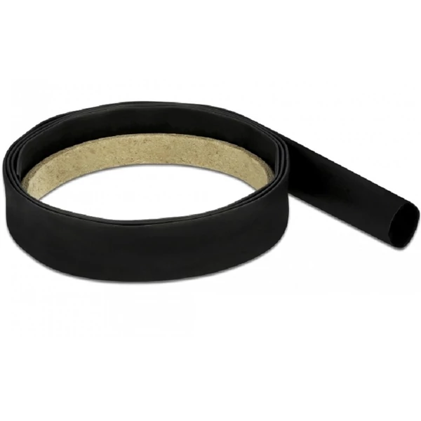 Delock Fekete zsugorcső 1 m x 12 mm