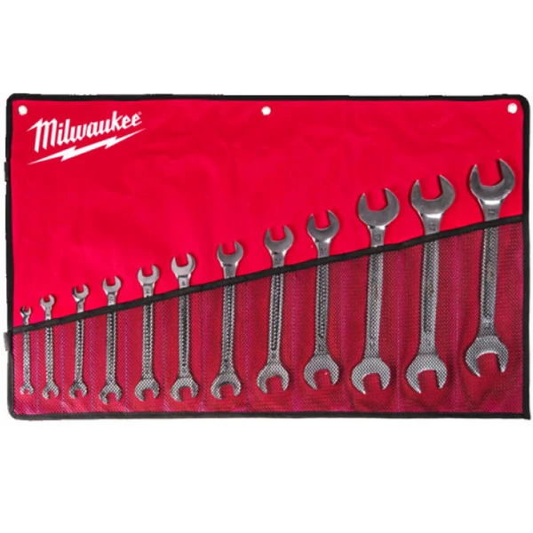 Milwaukee Kettős Villáskulcs készlet 12 részes