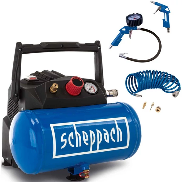 Scheppach HC 06 - olajmentes kompresszor 6 l