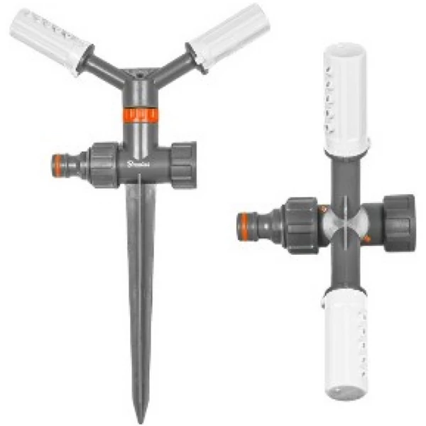 WHITE LINE locsoló, leszúrható, 2 ágú, 153m2