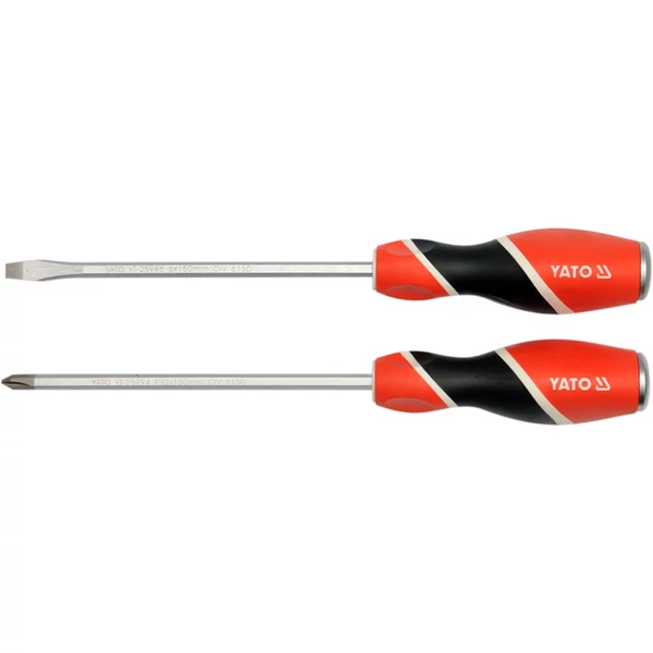 YATO Csavarhúzó klt 2 r. üthető CrV