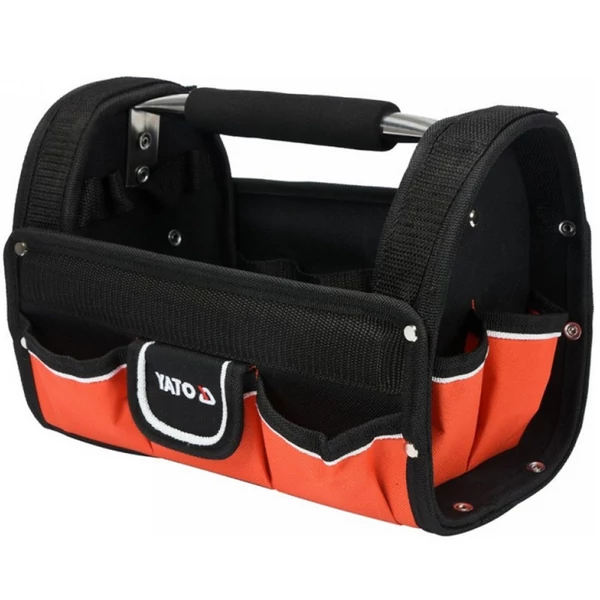 YATO Csővázas szerszámtáska 30cm 9 zsebes