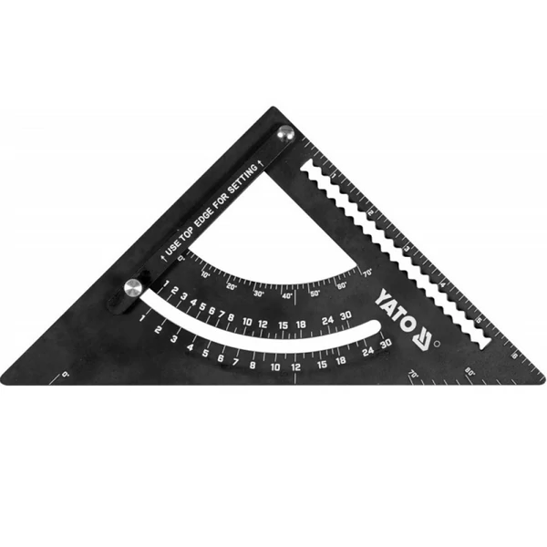 YATO derékszög vonalzó 270x1700mm alu