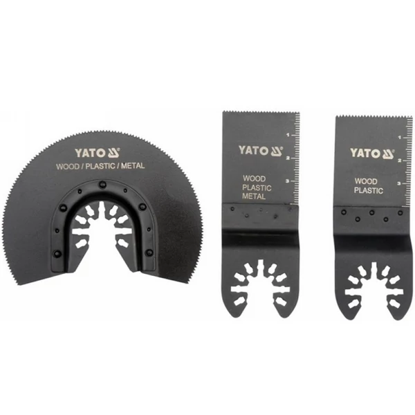 YATO Fűrészlap készlet 3 részes multifunkciós géphez