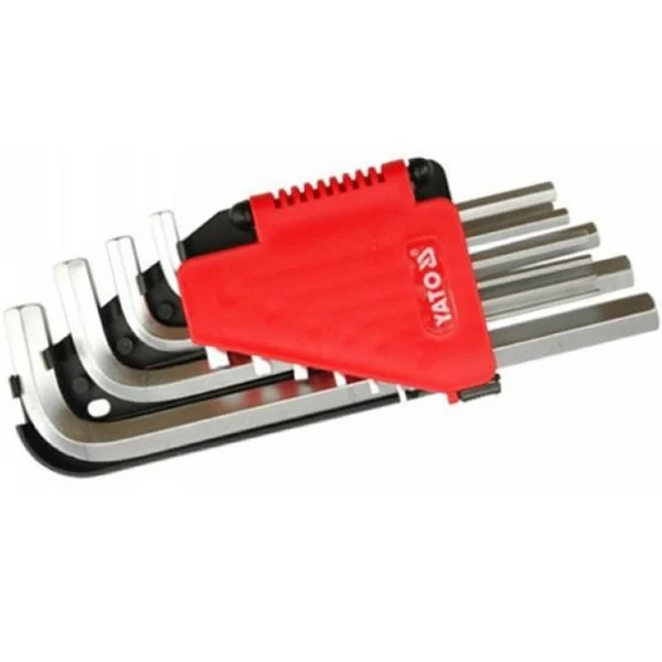 YATO Imbuszkulcs készlet 10 részes 2-12 mm CrV