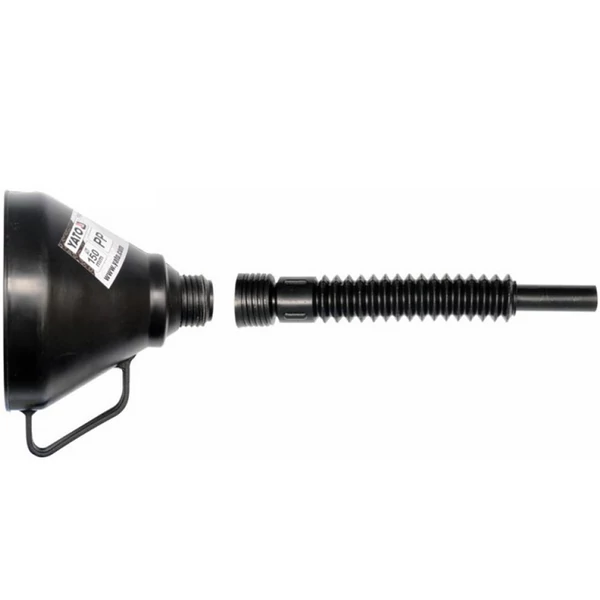 YATO Műanyag tölcsér 150mm flexibilis csővel