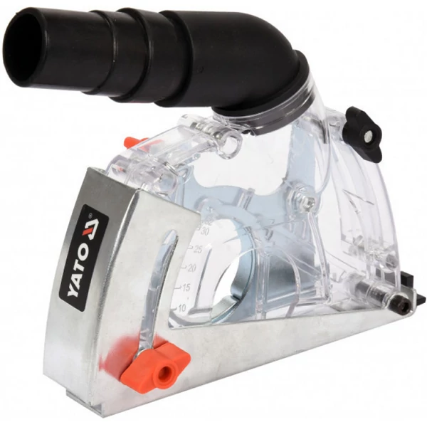 YATO Sarokcsiszoló porelszívó adapter vágáshoz 125 mm