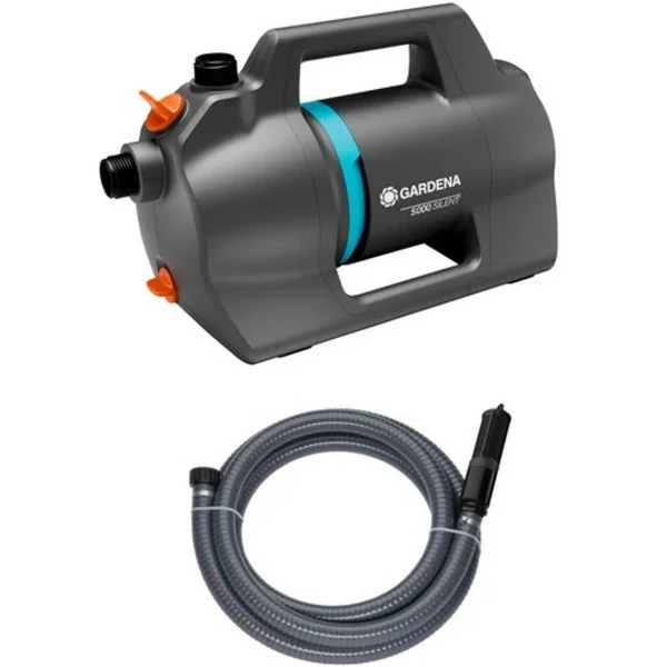 Gardena Kerti szivattyú 5000 Silent készlet szívó tömlővel