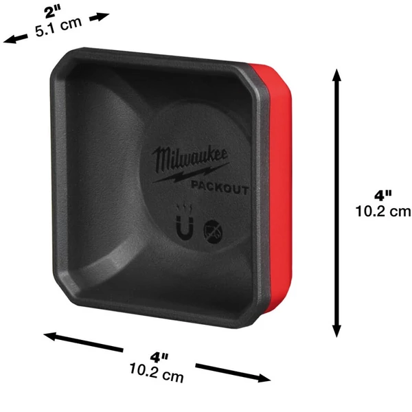 Milwaukee PACKOUT™ Mágneses Tároló 10x10 mm - 1 db