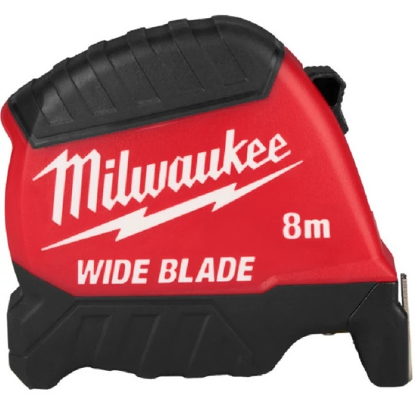 Milwaukee Prémium Széles Mérőszalag (2. gen) 8m/ 35mm