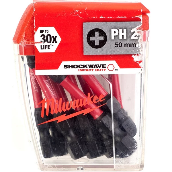 Milwaukee Shockwave bit CD PH2 50mm-10db (Rendelési egység 10 db)