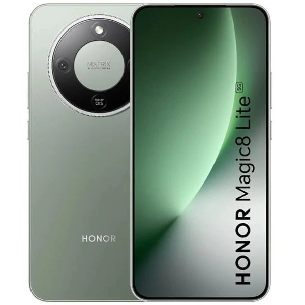 Honor Magic8 Lite 5G Dual Sim 8GB RAM 256GB zöld (forest green) kártyafüggetlen okostelefon