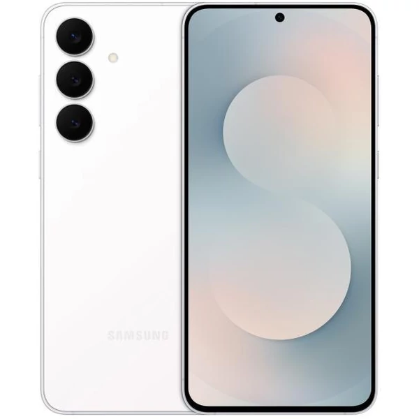 Samsung Galaxy S25 FE S731 5G Dual Sim 8GB RAM 256GB fehér (white) kártyafüggetlen okostelefon