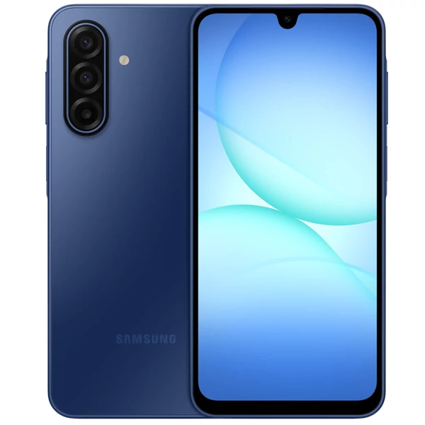 Samsung Galaxy A17 5G Dual Sim 256GB 8GB RAM kék A176B kártyafüggetlen okostelefon