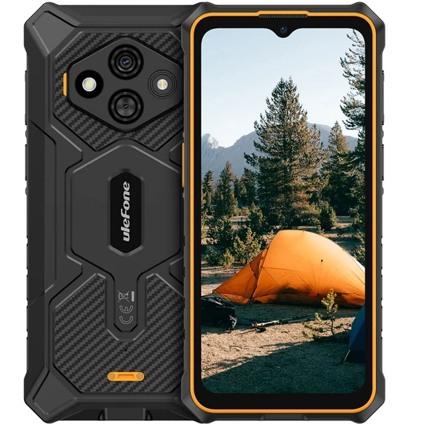 Ulefone RugKing 3 Pro 128GB 8GB Orange Dual Sim kártyafüggetlen okostelefon