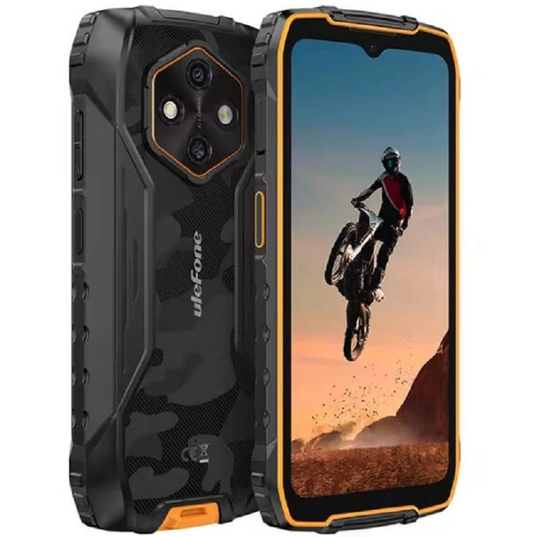 Ulefone RugKing 4 Pro 256GB 8GB Orange Dual Sim kártyafüggetlen okostelefon