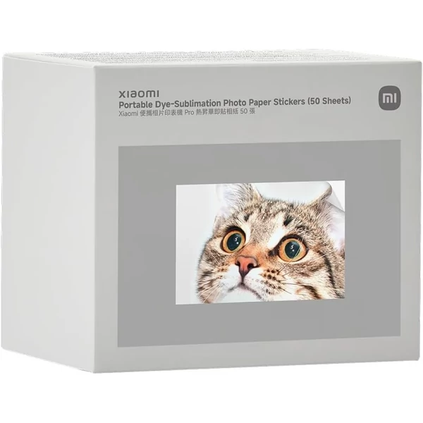 Xiaomi Portable Dye-Sublimation Photo Paper (2x3 50 Sheets) BHR082PGL