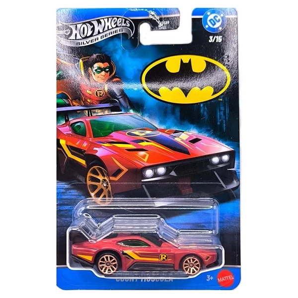 Hot Wheels Batman: Count Muscula kisautó 1/64 - Mattel