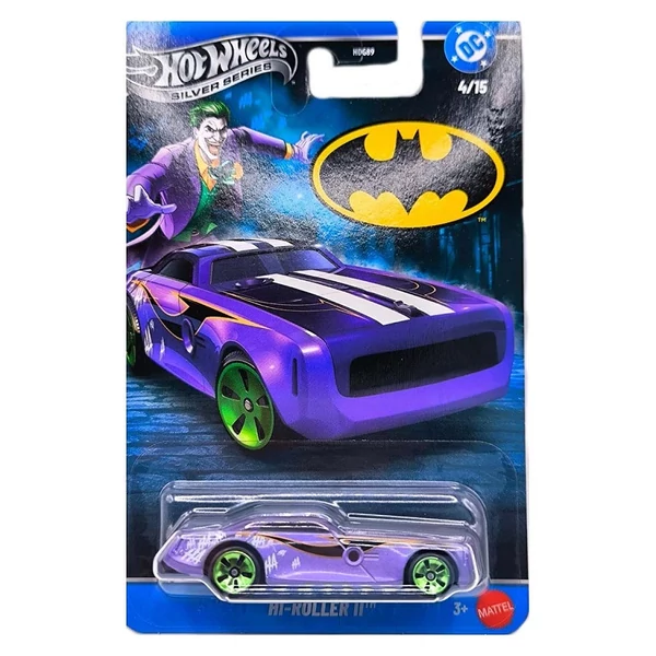 Hot Wheels Batman: Hi-Roller II kisautó 1/64 - Mattel