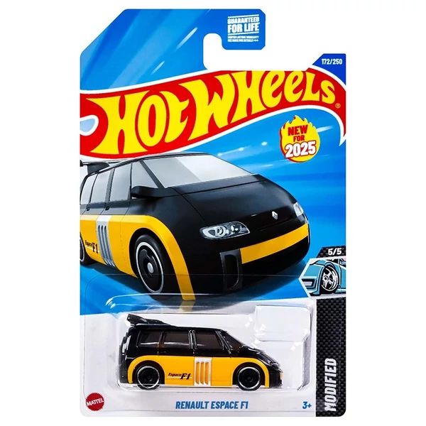 Hot Wheels: Renault Espace F1 kisautó 1/64 - Mattel