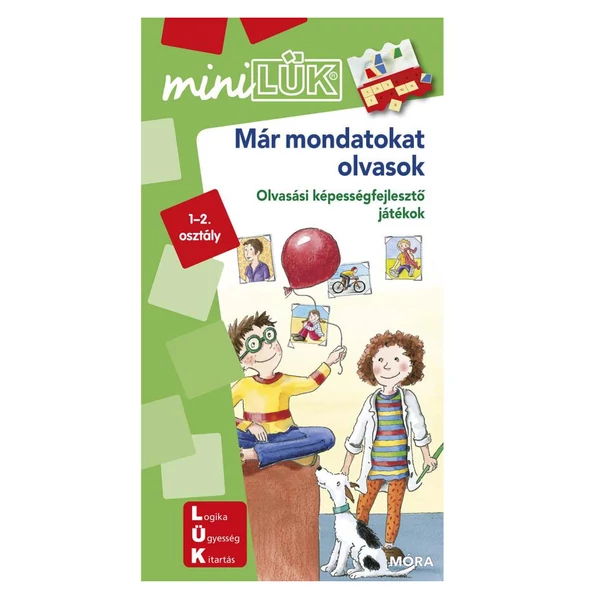 Móra: miniLÜK Már mondatokat olvasok - Olvasási képességfejlesztő játékok 1–2. osztály
